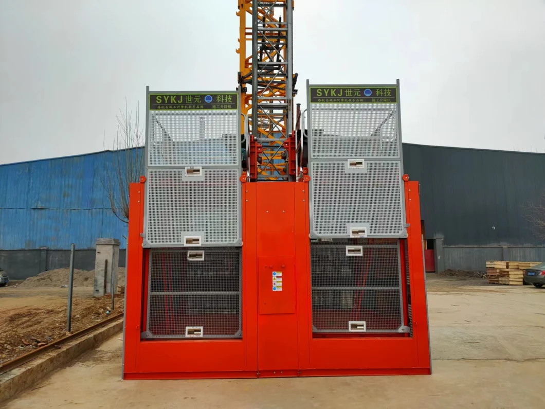 0-40m/Min Material Hoist Construction Equipment for Building Construction